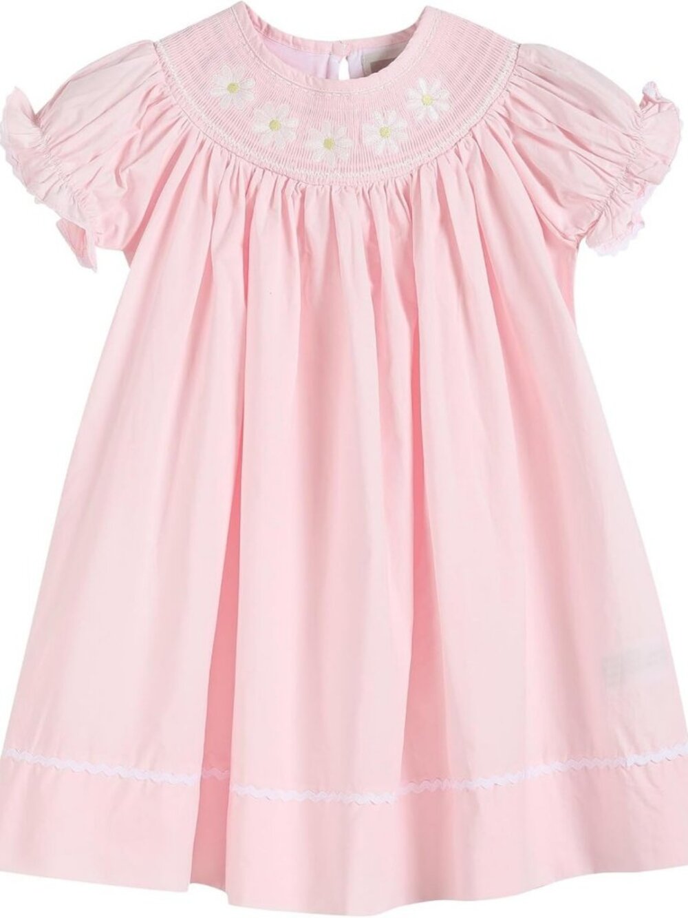 Girls Smocked Bishop Dress - Adorable Lil Cactus Style for Baby & Toddler